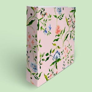 Heirloom Binder Glossy   3 Ring Binder: Vintage Floral (Heirloom Quality Hardcover)
