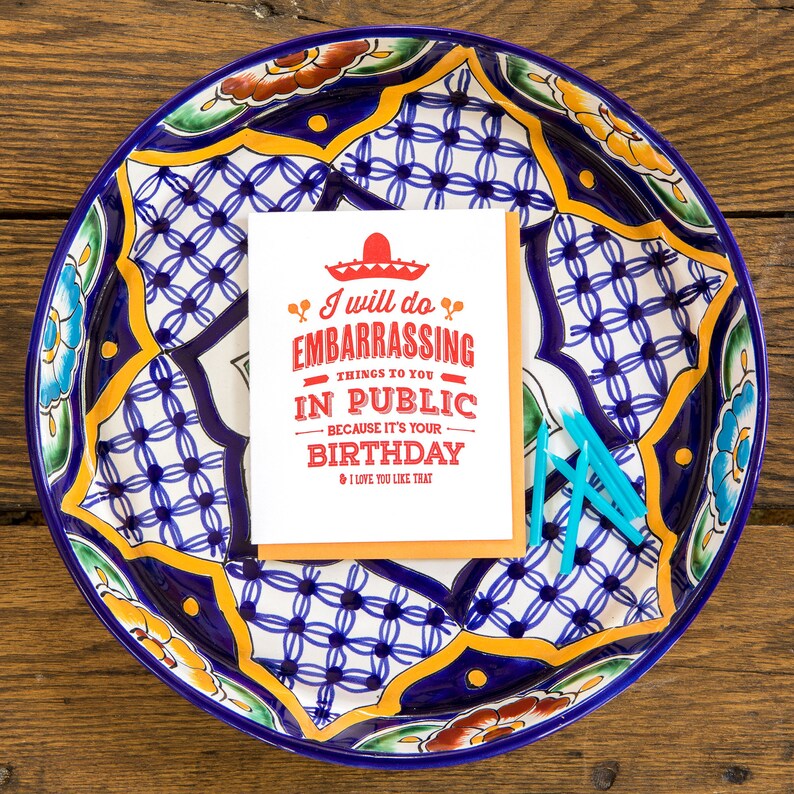 embarrassing birthday cards