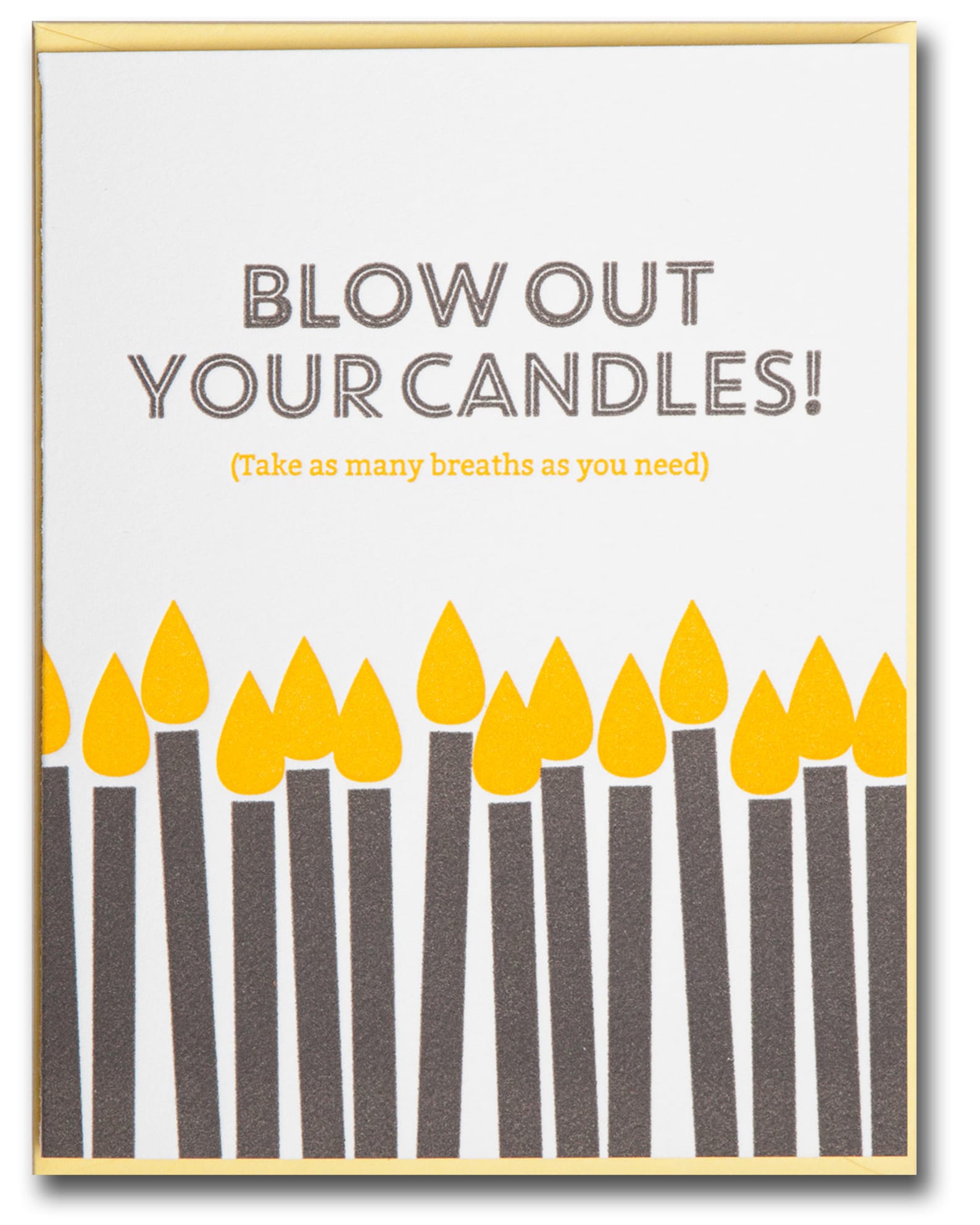 Birthday Card Blow Out Your Candles Take As Many Etsy