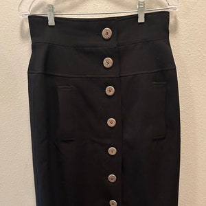 Saint Laurent vintage Maxie Skirt