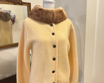 Vintage “Tally Ho” Wool Cardigan