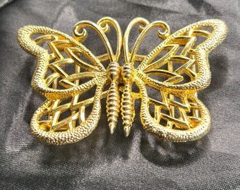 Vintage Gold Finish Double Leaves Belt Buckle – Ornate  display picture 3