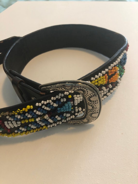 Beaded Belt  Native American style  childs size