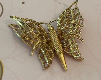 Vintage Monet Butterfly Pin