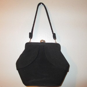 Satin Evening Bag  Vintage