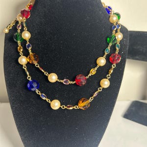 Vintage Joan Rivers Beaded Necklace