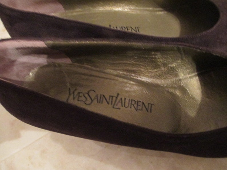 Yves Saint Laurent Suede Shoes image 2