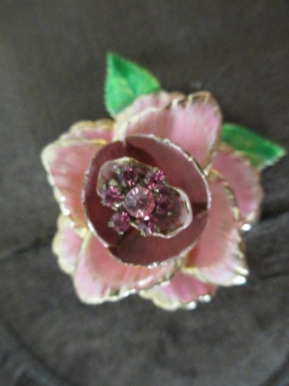 Rose Brooch - image 2