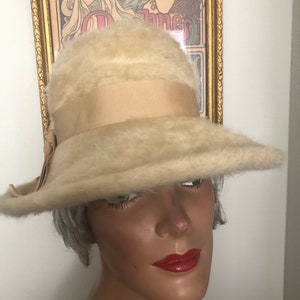 Vintage Mohair Chapeau