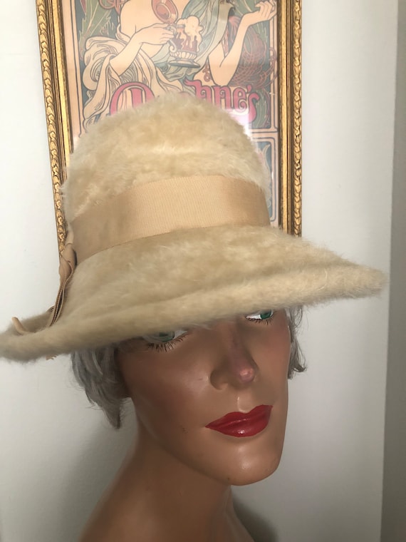 Vintage Mohair Chapeau