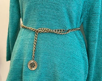 Vintage Gold tone Chain Belt