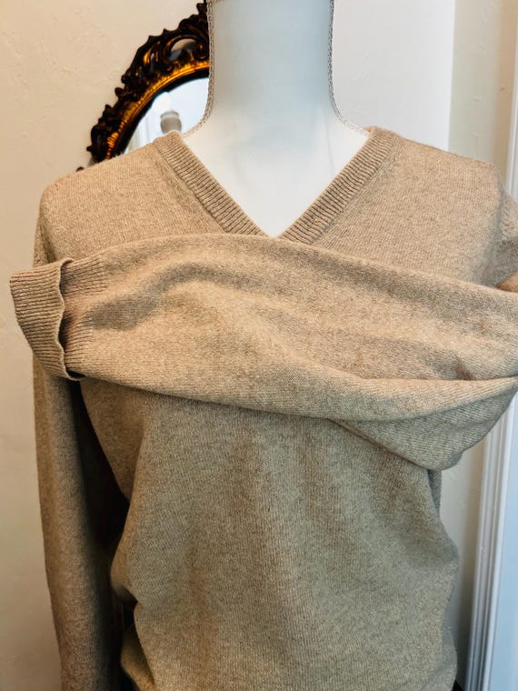 Vintage Pendleton Cashmere Pullover Size Large - image 3
