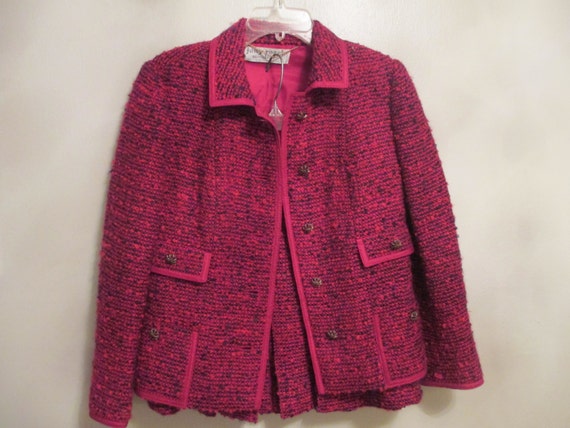 French Designer suit,Zandy Mondray,vintage