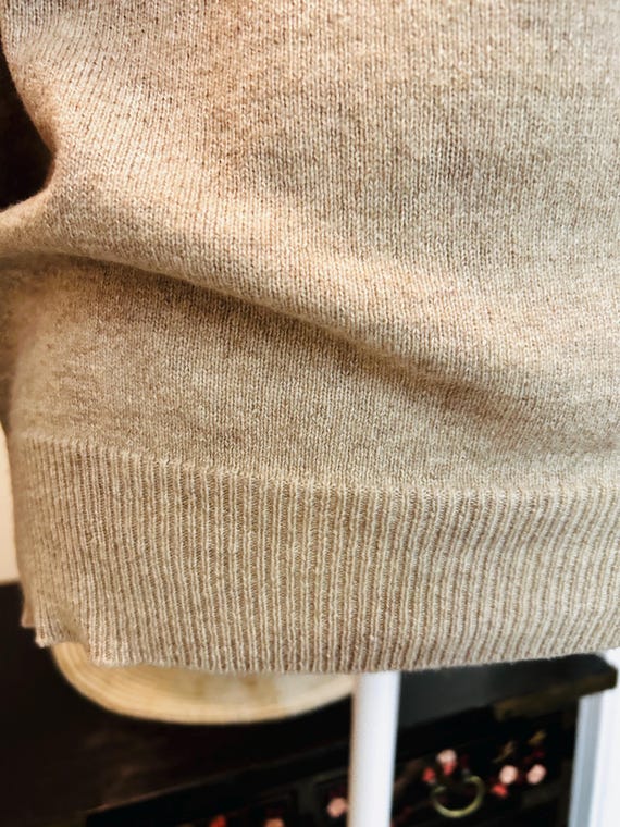 Vintage Pendleton Cashmere Pullover Size Large - image 4