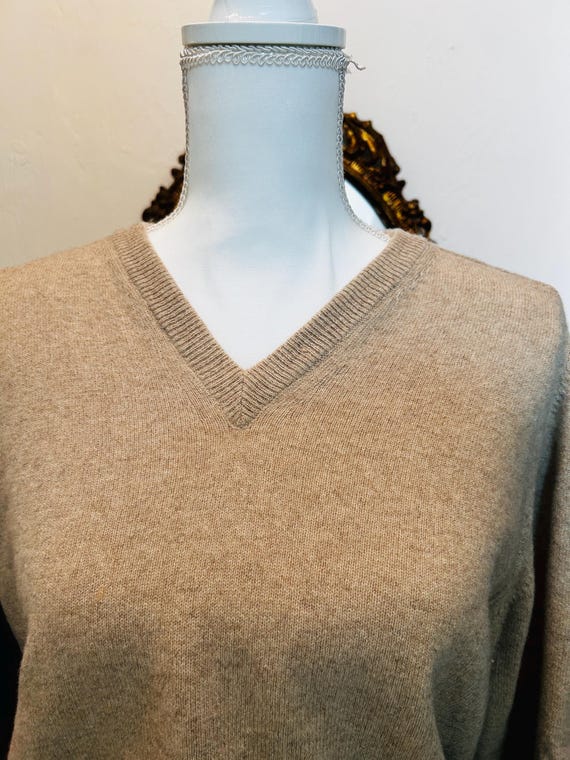 Vintage Pendleton Cashmere Pullover Size Large - image 2