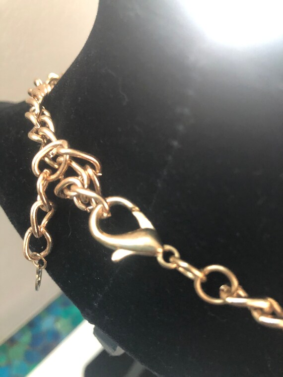 Gold shimmer Necklace - image 4