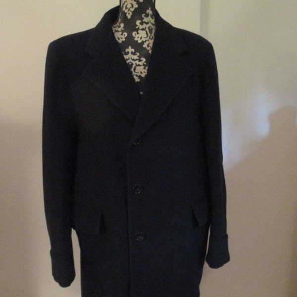 Black Cashmere Coat