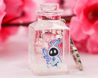 Venti Wisp in a Bottle || Oil Charm || Glitter Shaker Genshin Impact Archon Anemo Snow Globe