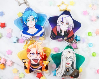 HoloTempus HQ || Holostars || Unofficial 3" Double-sided Charms ((ONLY ONE))