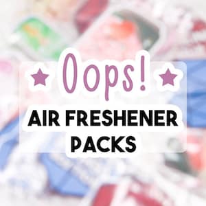 Oops! Air Freshener Packs