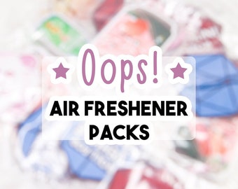 Oops! Air Freshener Packs