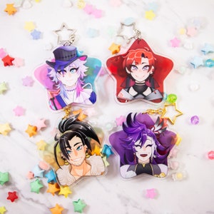 HoloTempus Vanguard VG || Holostars || Unofficial 3&quot; Double-sided Charms ((ONLY ONE))