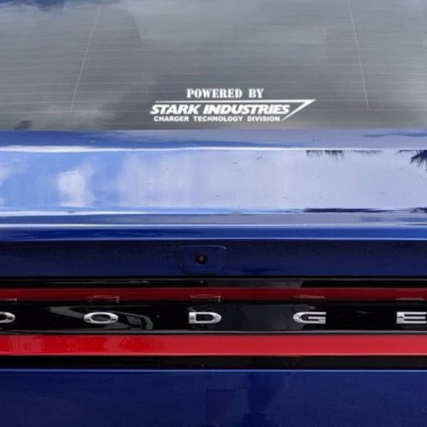 Stark Industries CUSTOM Car Manufacturer Vinyl Decal - Car Decal - Automotive