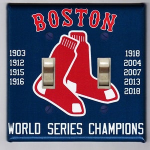 Red Sox Home Decor Boston Red Sox 2018 Light Switch Cover Plate 