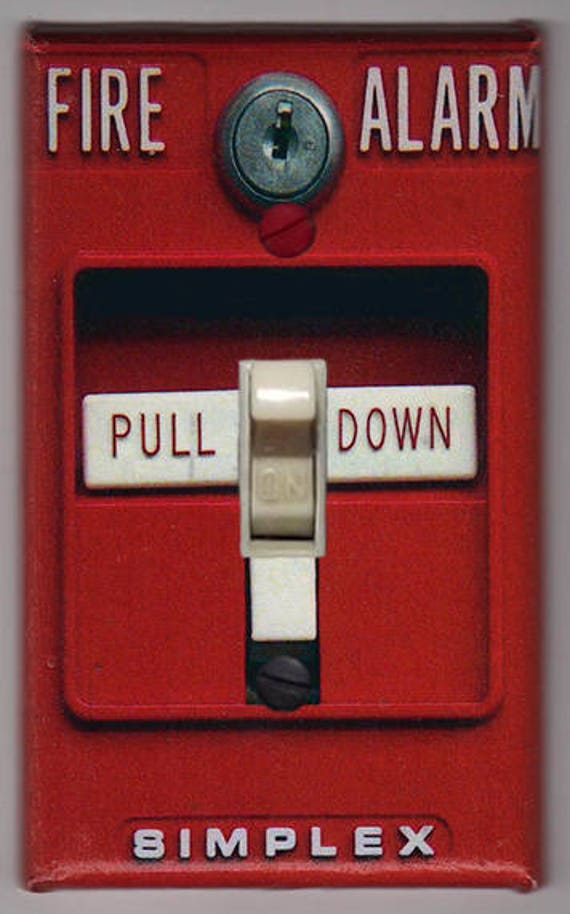 How to cover a fire alarm