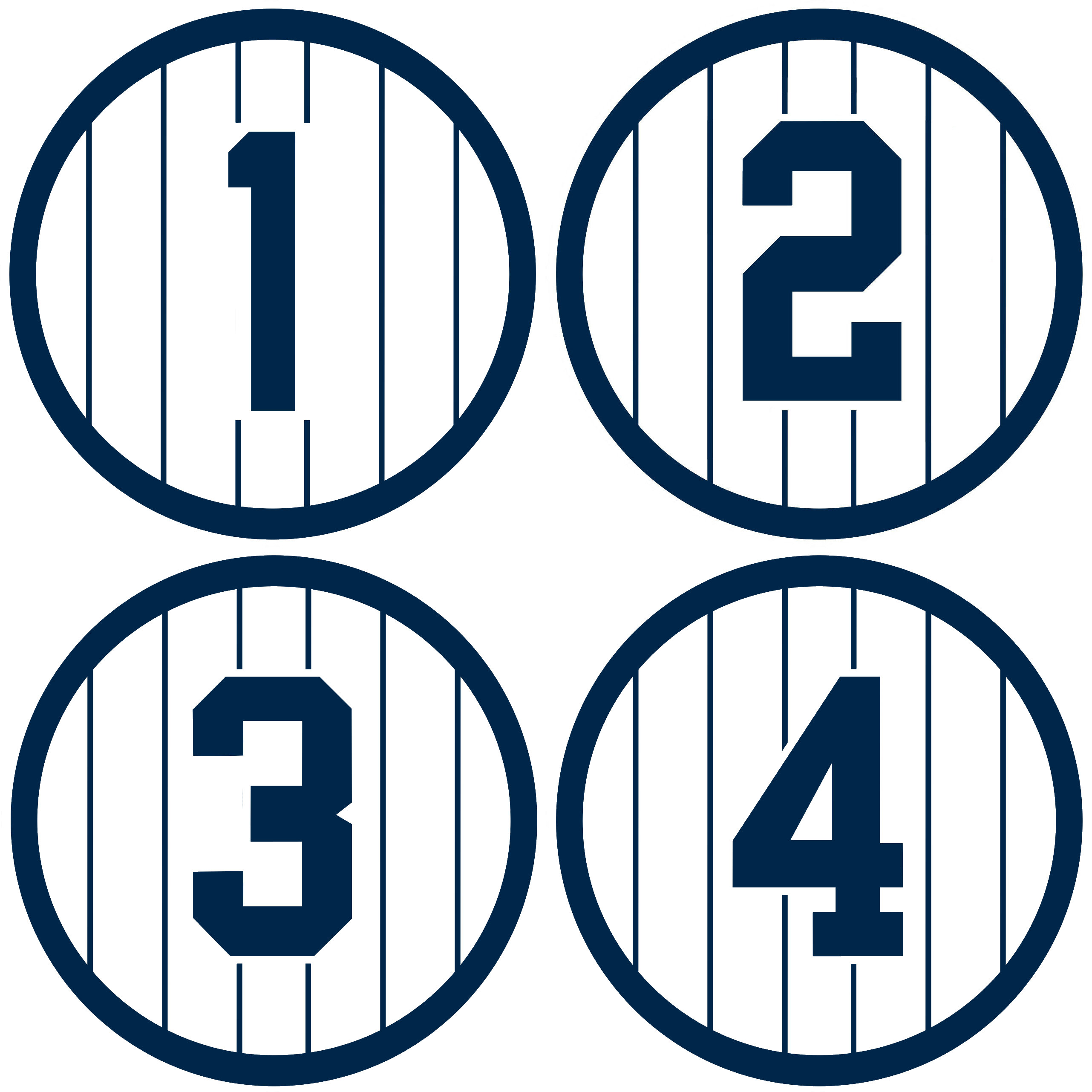Ny Yankees Retired Numbers 