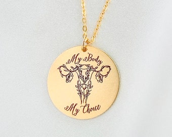 Uterus Necklace - Etsy