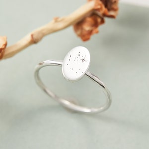 Star Signet Ring - Custom Zodiac Ring - Constellation Ring - Modern Custom Ring - Minimalist Ring - Best Friend Gift - Gift for Her