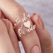 see more listings in the Custom name RING section