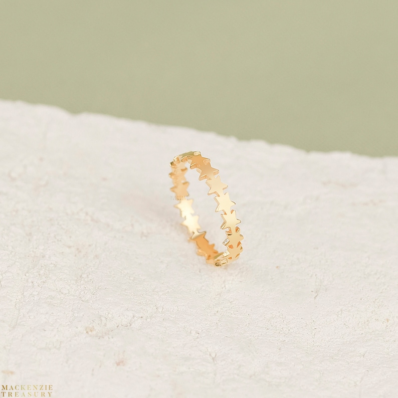 Gold Smiley Face Ring - Happy Face Ring - Happy Smiling Face Ring - Gold Emoji Ring - Minimalist Ring - Birthday Gift image 2