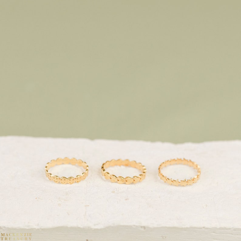 Gold Smiley Face Ring - Happy Face Ring - Happy Smiling Face Ring - Gold Emoji Ring - Minimalist Ring - Birthday Gift image 4