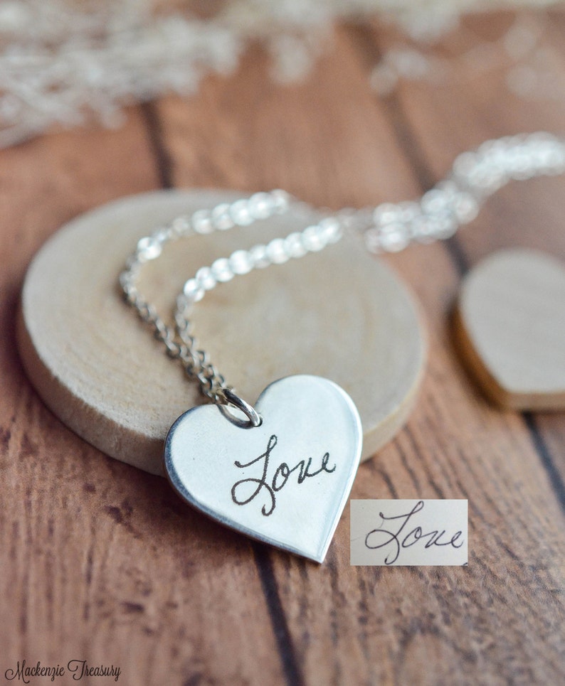 etsy heart jewelry