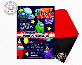 Among Us Party Bags - Etsy