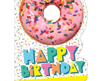 Donut Scratch & Sniff Birthday Card