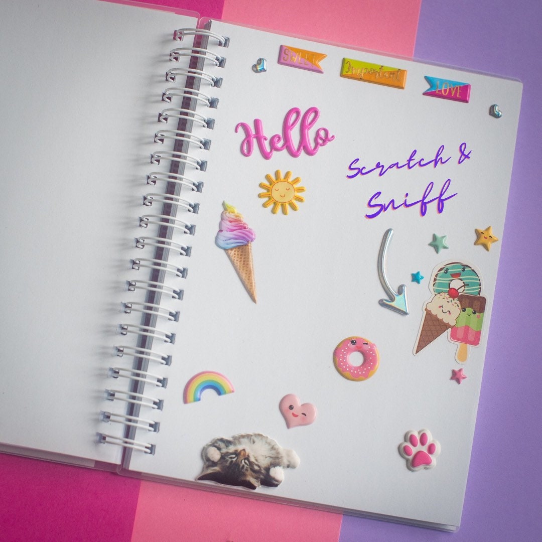 Reusable Sticker Book Personalized Tie Dye Etsy