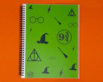 8.5x11.5 Harry Potter Reusable Sticker Book , Personalized