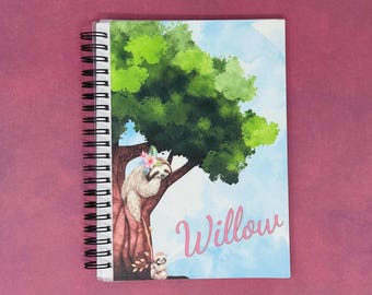 8.5x11.5 Reusable Sticker Book , Sloths