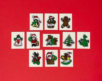 Vintage Christmas Sticker Set BJ?
