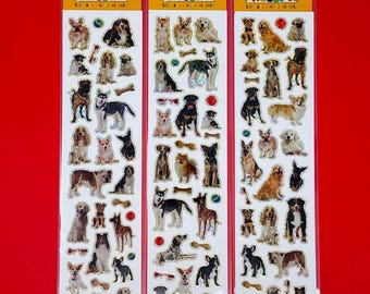 Woody’s Dog Prismatic Stickers. Golden Retriever, Pugs, Husky, Labs and more!