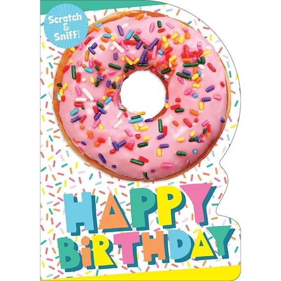 Donuts Card Scratch & Sniff Donuts Card Scratch & Sniff