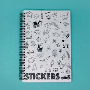 BIG 6x9” Reusable Sticker Albums - 2 Styles