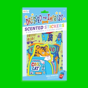 Lots d'autocollants « Habillés pour impressionner » Ooly