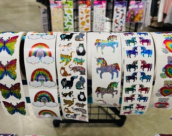 Buy off the Sticker Roll! Hambly Holographic Stickers!