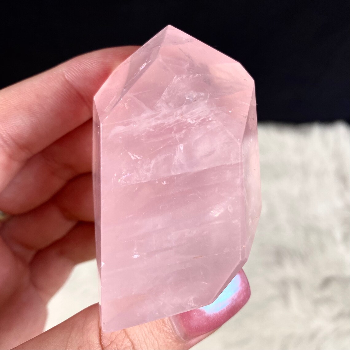 mozambique rose quartz
