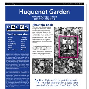 Huguenot Garden  - Study Guide with Answer Key