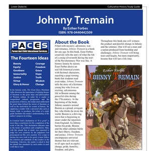 Johnny Tremain  - Study Guide with Answer Key